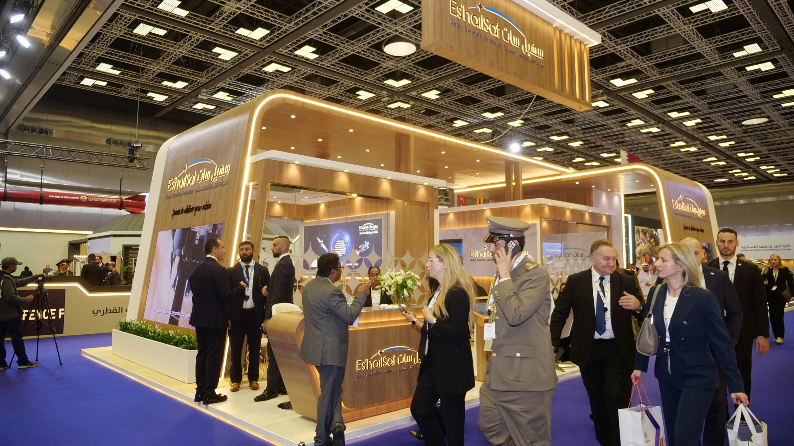 سهيل سات تستعرض حلول الاتصالات البحرية والأمنية المتقدمة في معرض 
