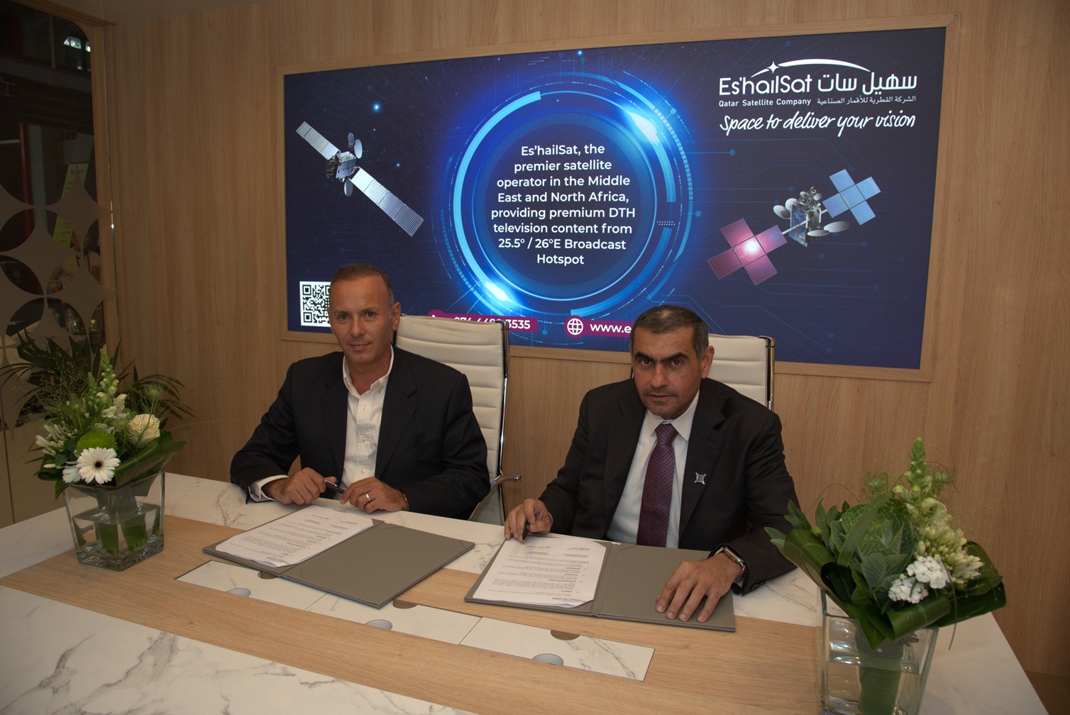 Es’hailSat and EgyptSat sign MoU for Joint Co-operation and Integration